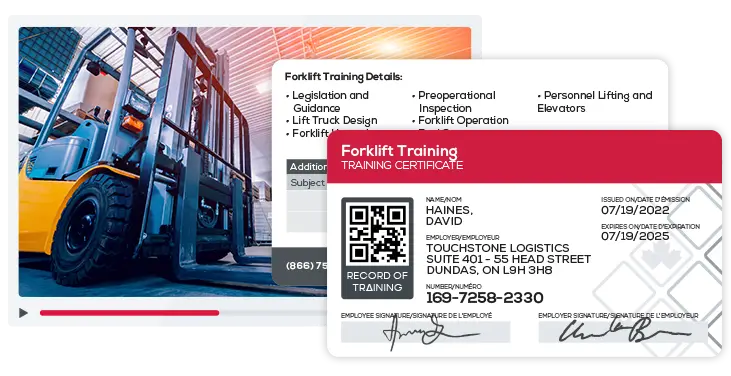 Boom Jack certificate<br />