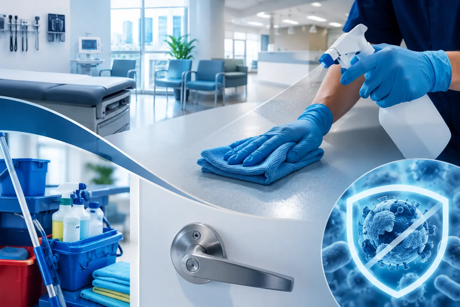 How Healthcare Facilities Prevent Cross-Contamination Through Cleaning