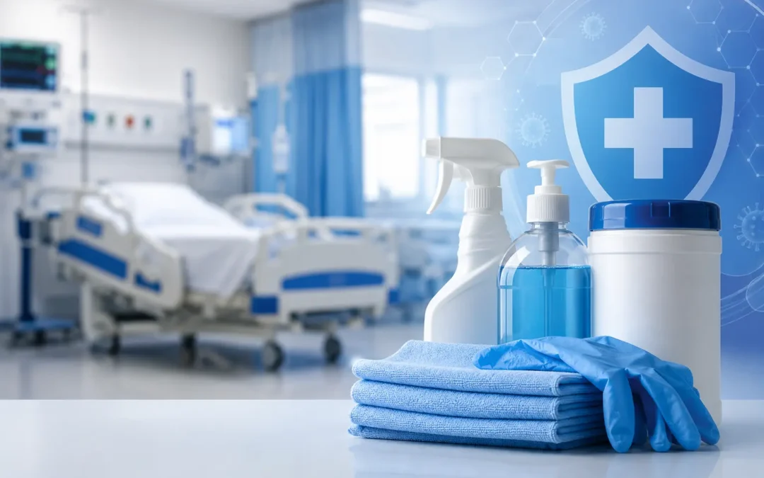 Ultimate Guide to EPA-Approved Disinfectants for Medical & Healthcare Cleaning Services in 2026